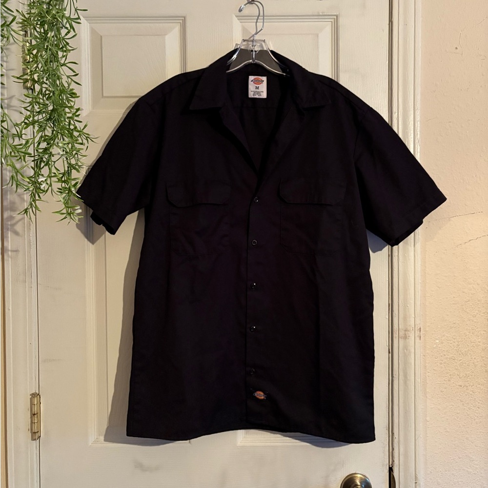 2012 Dickies Men's Black Short Sleeve Shirt